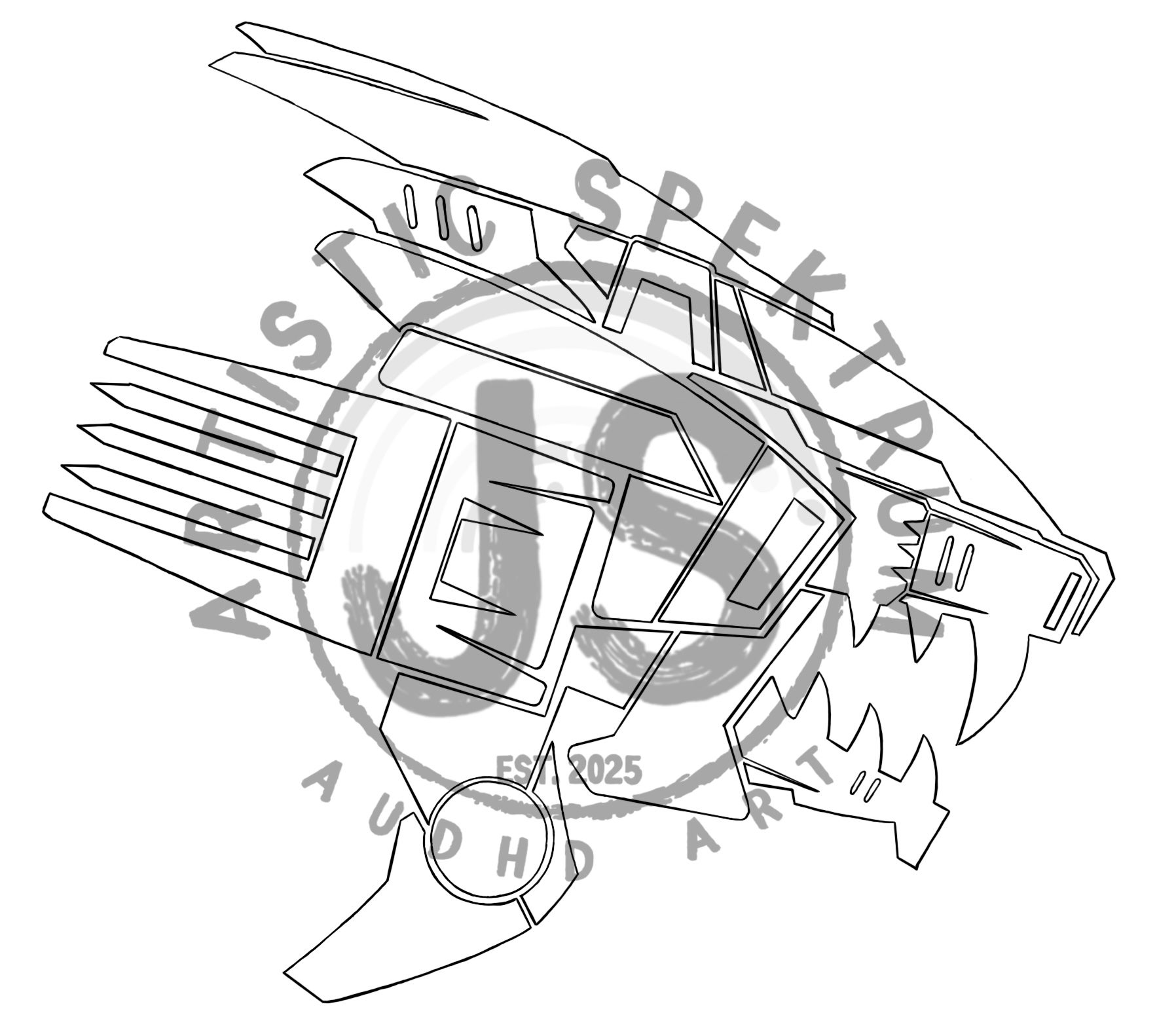 Liger Zero Linework
