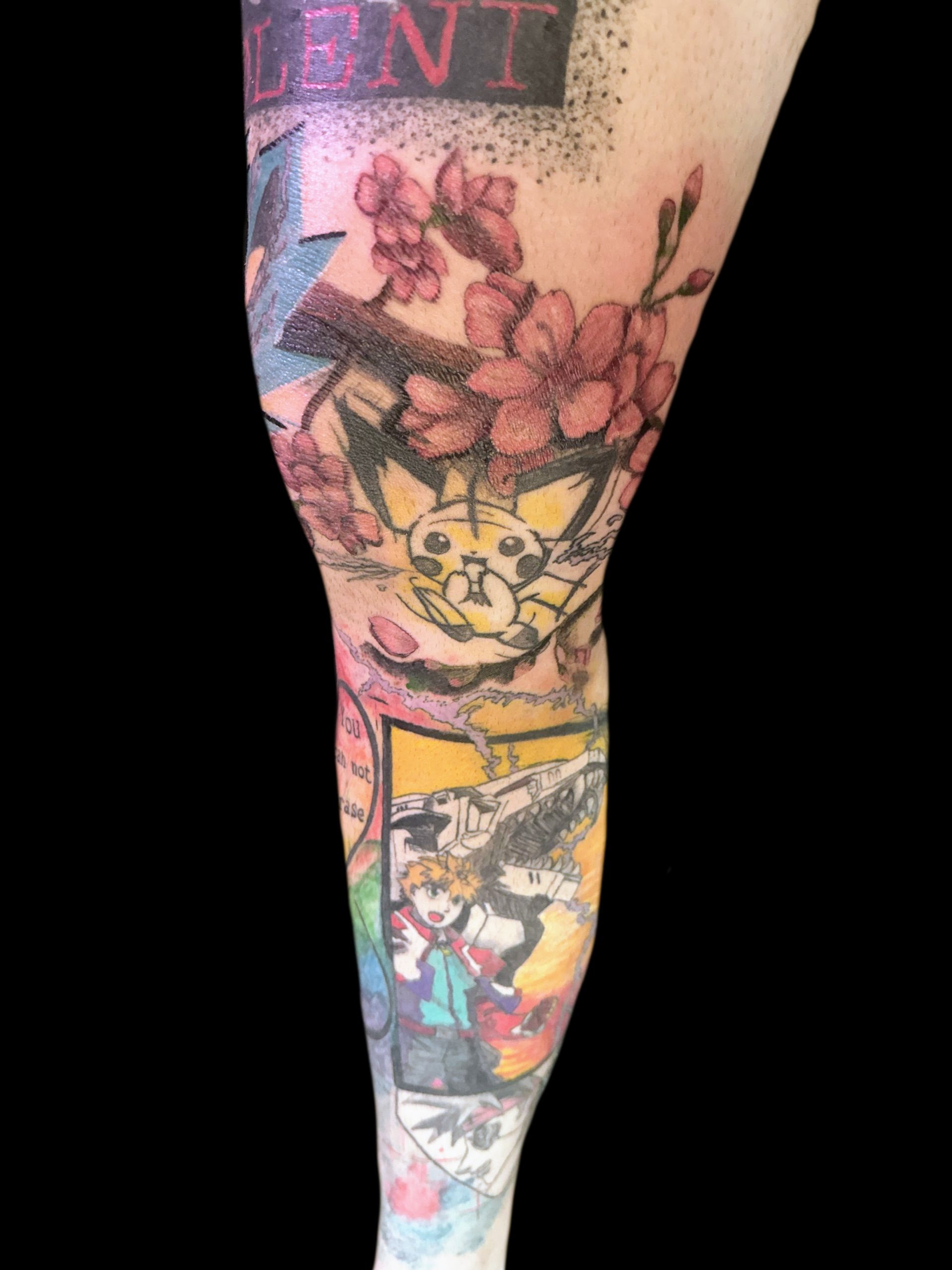 Pichu cherry blossom complete