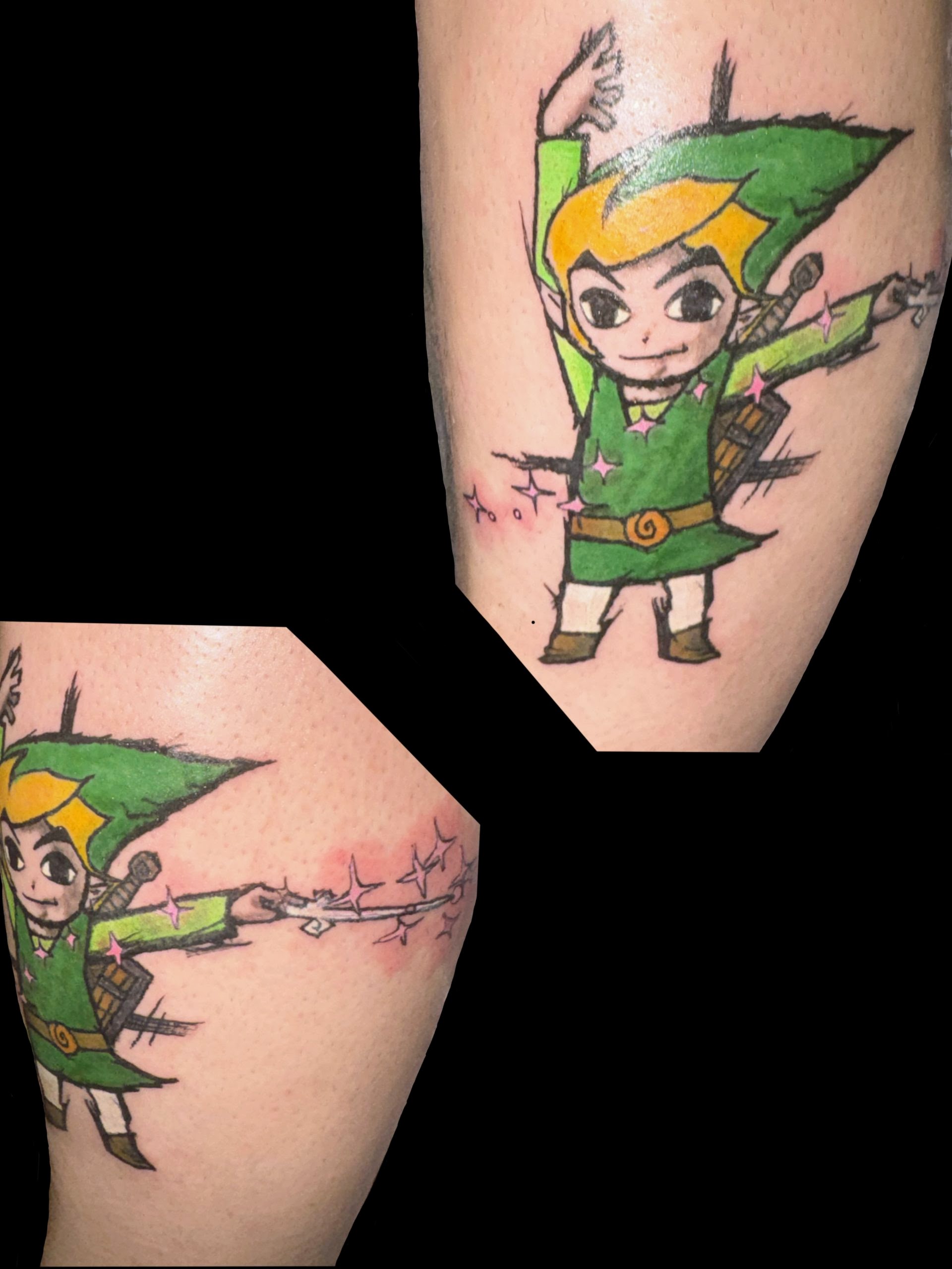 Toon Link color added